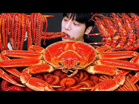ASMR MUKBANG | 직접 만든 해물찜 대왕 랍스터 문어 팽이 버섯 먹방 & 레시피  LOBSTER, OCTOPUS, SEAFOOD