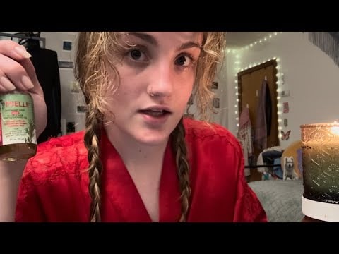 get ready for bed with your bestie ✨ Sleepover Roleplay ✨ (spilling secrets & calming self care)