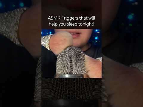 ASMR Triggers that will help you sleep tonight! ❤️‍🔥 #asmr