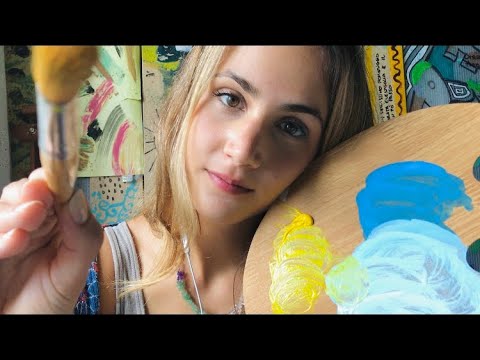 Ti dipingo il viso 🎨 | ASMR ITA | relaxing brush sounds