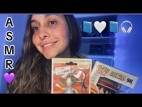TAPPING CON OBJETOS DE MI ESTANTERÍA Y HABLAMOS ♥️📘 (rápido, lento, agresivo, scratching)
