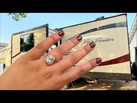 ASMR/ my CAMPER show + tell🤎 (from 2023)