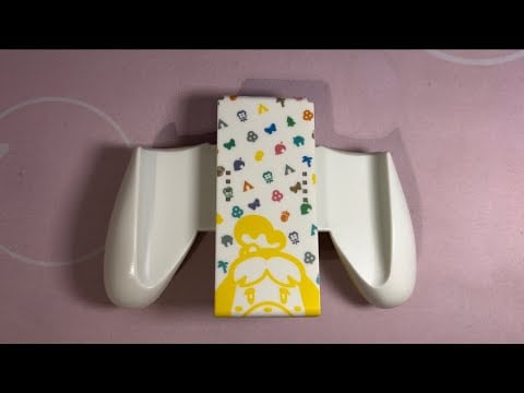 ASMR Tapping On An Animal Crossing Joy-Con Grip