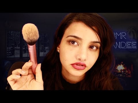 ASMR  Chewing Gum While Doing Your Makeup For the New Year