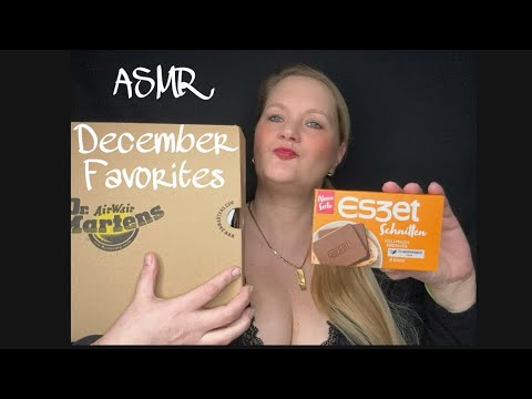 ASMR ⚠️ Achtung Tinglesgefahr December FAVORITES • Mouth Sounds • Whispering • Tapping / Show & Tell