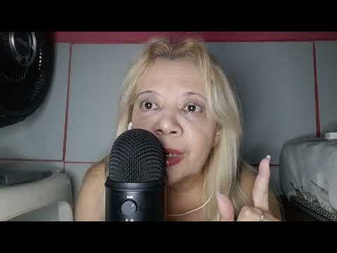 ASMR :  Dando alguns conselhos para vocês.   sons de boca  movimentos das mãos.  😴😴