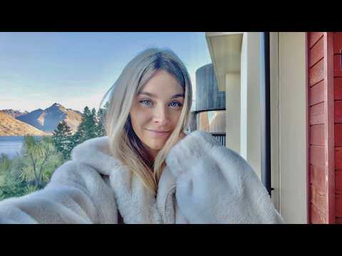 ASMR On A Balcony In Queenstown | Relax In New Zealand With me ⛰️❄️