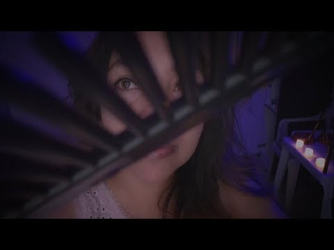 ASMR Penteando seu cabelo, passando o pente na tela, palitinho para partir o cabelo, toques na tela💤