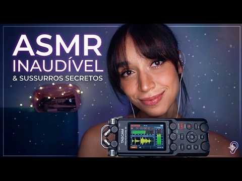 Asmr Inaudível no Tascam - Inaudible on Tascam