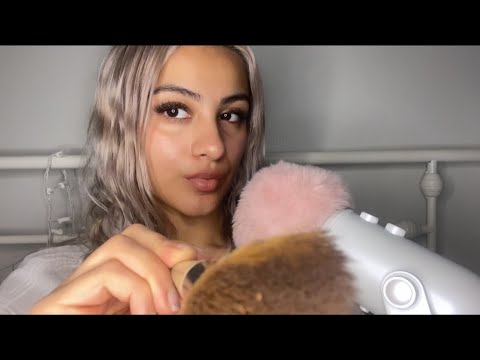 ASMR Face brushing +comforting you to sleep😘💤