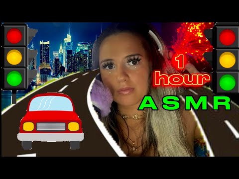 CAR RIDE ASMR (1 HOUR, no talking) 🚗🚙