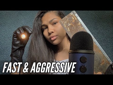 ASMR | Fast, Aggressive, UNPREDICTABLE | Felt Weird, Might delete later