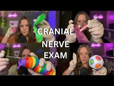 ASMR Fast Cranial Nerve Exam Compilation (30+ Minutes)