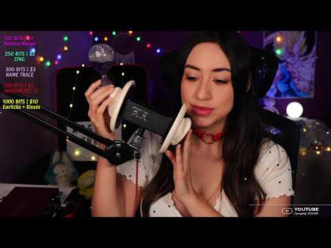 HOLI! VAMOS A DORMIR 🌙 ASMR LIVE/EN VIVO 🌙!s !tip !cofres !earlicking