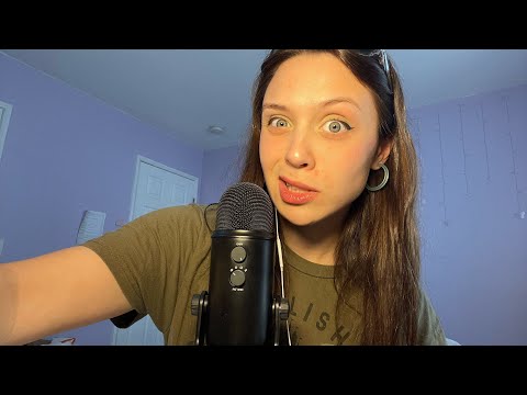 ASMR FAST AND AGGRESSIVE/ Hand sounds, mouth sounds, rambles