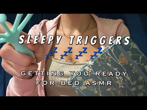 getting you ready for bed asmr || lofi asmr