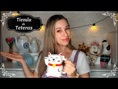 ASMR | 🫖Tienda de Teteras | Sonidos para dormir | Roleplay  SusurrosdelSurr | Español