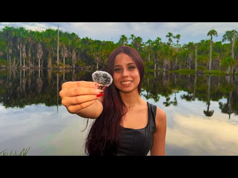 ASMR CAÓTICO NO MATO - mic lapela 