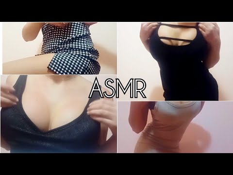 Aggressive shirt & dresses scratching ASMR