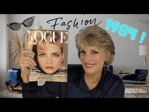 BLAST to the PAST with 1984 VOGUE Magazine Walk-Thru! #softspoken #asmr