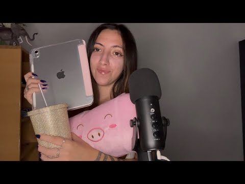 ASMR te muestro mis regalos de cumpleaños🎁 y hablo mucho