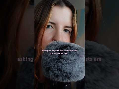 be real with me here… #asmr #relax #real