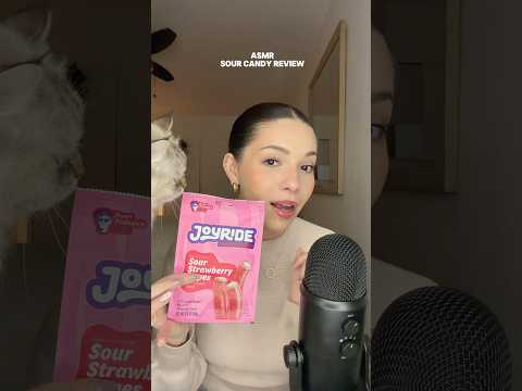 ASMR SOUR CANDY REVIEW 🍬 #asmr #whispering #candy