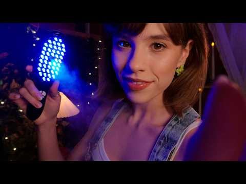 ASMR Ateliê de Cuidado Pessoal 💆‍♀️ | Exame facial, terapia capilar, corte de cabelo…