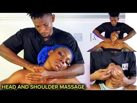 Aggressive Head Scratching & Shoulder Massage | Deep Sleep ASMR