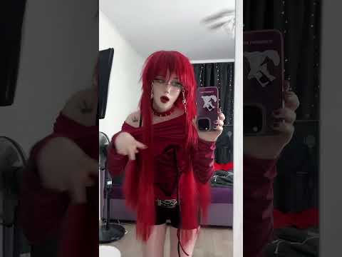 Modern era Grell XD #animecosplay #cosplay #cosplayer #grellsutcliff #kuroshitsuji #blackbutler