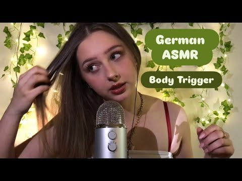 ASMR on Myself (Part 3) - German