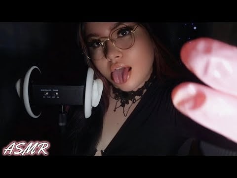 ASMR Spit Painting You, Heartbeat, Mouth Sounds, Comforting You, Body Triggers and Fabric Sounds