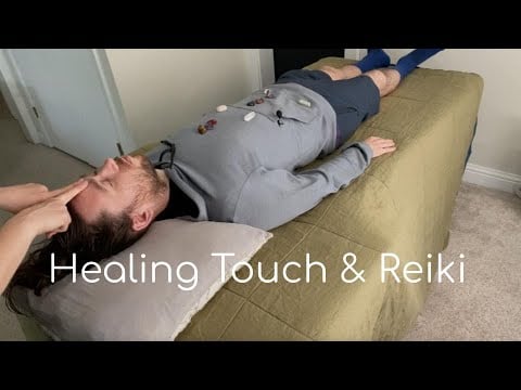 Healing Touch & Reiki with Stones - Real Person ASMR