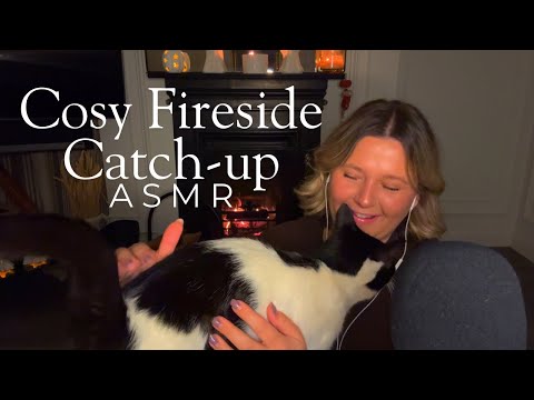 ASMR 🎃🪵🔥Cosy Fireside Catch-up with Norman