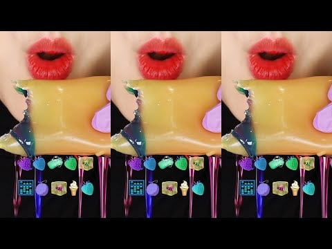 VERTICAL MUKBANG STRAWBERRY TANGHULU ASMR CANDIED STRAWBERRY ASMR BEESWAX CANDY ASMR 🍓🍓🍓