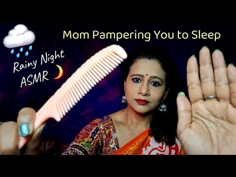 ASMR Indian Mom Takes Care of You on a Rainy Night 🌧️ | AsmrPersonalattention | Asmr Ghosal