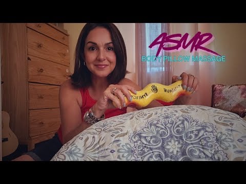 Little Sounds ASMR| Back Massage with Pressure Points Tool (BODY PILLOW)