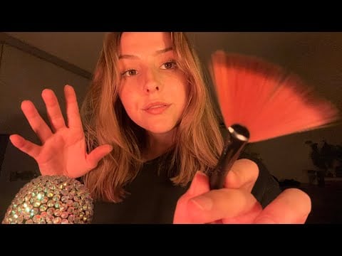 Personal Attention ASMR from your Bestie (whispered, brushing, haircut, chats) 
