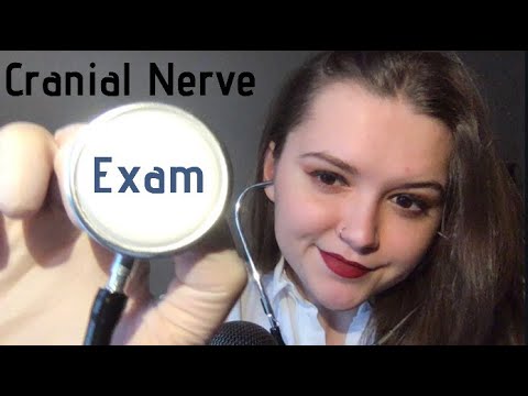 ASMR CRANIAL NERVE EXAM RP (Soft Spoken)~ Follow the Light, Eye Exam, & Personal Attention 🥰