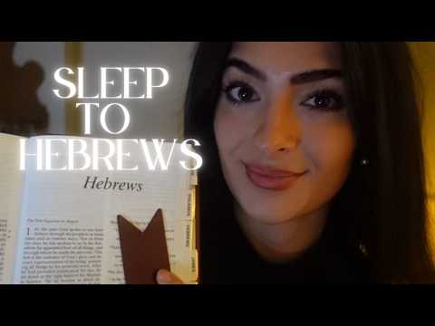 ASMR Entire Book of Hebrews | Bible Reading |Relaxing Christian ASMR