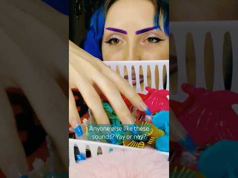 Are these sounds a yay or a nay? #asmr #asmrtingles #tingles #relax #goths #asmrtriggers