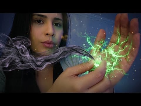 ASMR - Plucking - Removendo suas energias negativas
