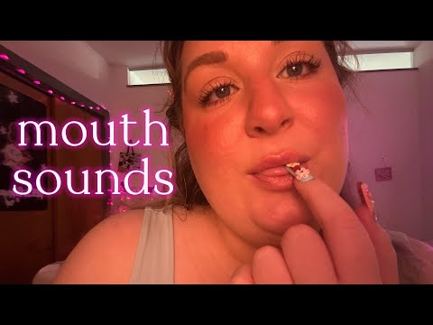 ASMR | Nail Nibbling + Lip Gloss Nibbling