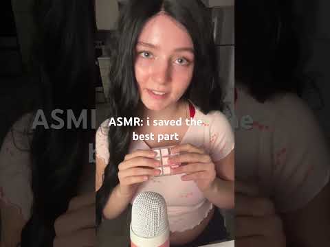 i saved the best part 🤍#asmr #girlfriendasmr #members #softspoken #teaser
