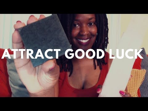 ASMR ATTRACT GOOD LUCK Energy Cleanse & Reiki Healing | Crystal sounds | Intense Relaxation