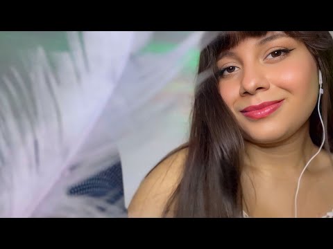 ASMR Toques Suaves no Rosto | Pincel, Pena e Gatilhos Relaxantes