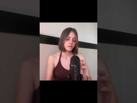 lo fi mic tapping pt. 6 🎤 ✨️ #asmr #fyp #tinglebay #lofi