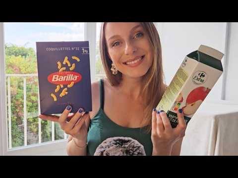 ASMR - Nouveau retour de courses 🥑