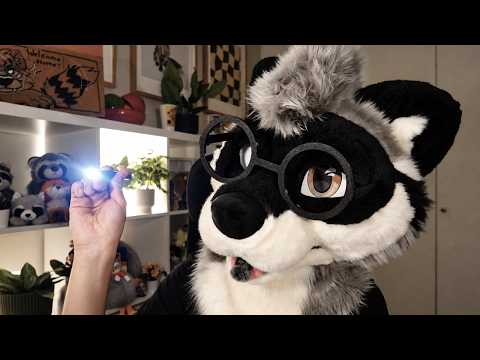 [Furry ASMR] Examen de los Nervios Craneales 🧠 | Atención Personal para Dormir | En Español