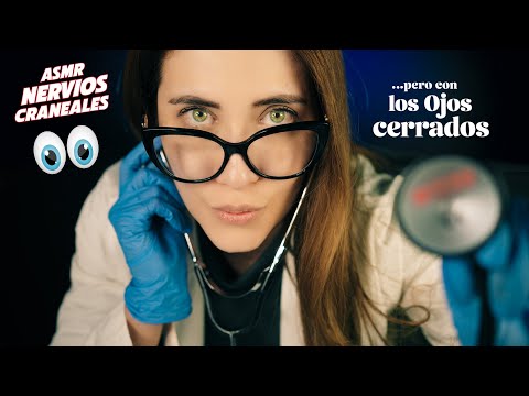 ASMR de NERVIOS CRANEALES como ningún otro: Completo, realista y relajante | ASMR español with Sasha